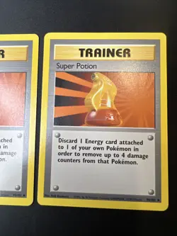 2x Super Potion 90/102 Base Set - Pokemon Card TCG 1999 - Image 3