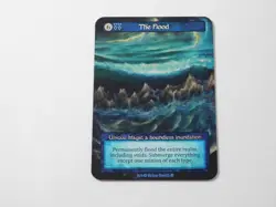 The Flood Unique Non-Foil Sorcery Gothic TCG Trading Card - Image 2