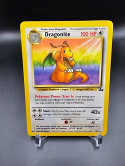 NM - Dragonite - 19/62 - Fossil - Pokemon Card - Image 1