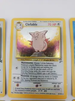 Pokemon TCG Holo Card Lot of 9 Cards - Base Set Jungle Fossil Rocket Base Set 2 - Image 3