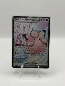 Lillie's Clefairy ex 195 Sv: Scarlet & Violet Promo Cards Holo - Image 1