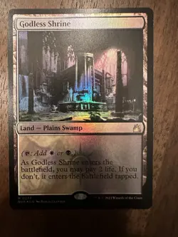 Godless Shrine: MTG *FOIL* Ravnica Remastered #277 / NM - Image 1