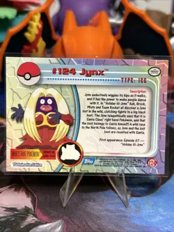 2000 Topps Pokemon TV Animation Edition Series 3 Holo Foil #124 Jynx LP - Image 4