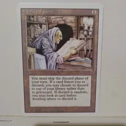MTG -- REVISED --- LIBRARY OF LENG --- NM - Image 1