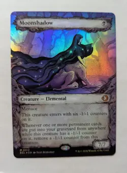 1x Moonshadow Showcase FOIL Lorwyn Eclipsed 313 M NM MTG x1 - Image 1