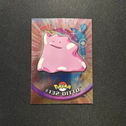 2000 Topps Pokemon TV Animation Edition Series 3 Holo Foil #132 Ditto - Image 1