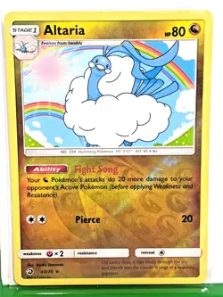 Altaria 40/70 Dragon Majesty Reverse Holo Pokemon Card NM - Image 1