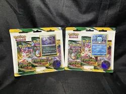 Pokemon Sword & Shield Evolving Skies 3-Pack Booster Umbreon & Eiscue Sealed - Image 1