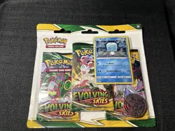 Pokemon Sword & Shield Evolving Skies 3-Pack Booster Umbreon & Eiscue Sealed - Image 4