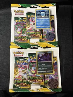 Pokemon Sword & Shield Evolving Skies 3-Pack Booster Umbreon & Eiscue Sealed - Image 5