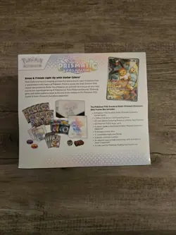Pokemon Scarlet & Violet Prismatic Evolutions Elite Trainer Box ETB NEW SEALED - Image 2