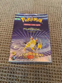 2002 Pokemon Turmoil Theme Deck - Unopened Factory Sealed - Legendary Collection - Image 1