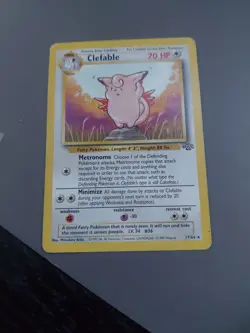 Pokemon TCG Clefable non holo Base Set 17/64 Vintage 1999 WOTC - Image 2