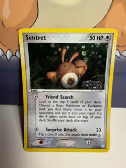 Pokemon Sentret 75/109 – Reverse Holo – Team Rocket Returns (2004) - Image 1