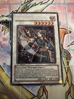Yu-Gi-Oh! FRENCH Tempest Magician CSOC-FR088 1st Edition Secret Rare VLP - Image 1