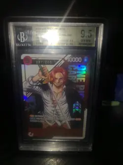 Serial Shanks OP01-120 Flagship Battle 2025 Promo One Piece Ko Edition 87/200 - Image 2