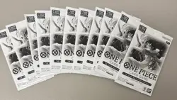 (11) x One Piece Card Game The Azure Sea's Seven Dash Pack SEALED English - Image 1