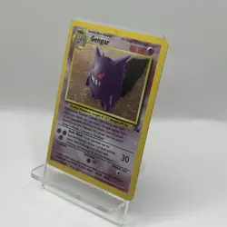 Pokemon TCG Gengar Fossil Holo Rare Card 5/62 MP - Image 3