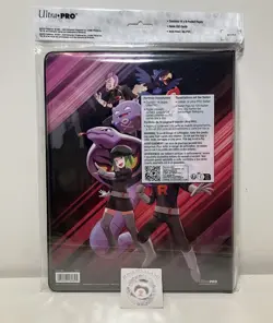 Ultra Pro Pokemon Destined Rivals 9 Pocket Portfolio Binder Team Rocket's MewTwo - Image 2