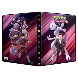 Ultra Pro Pokemon 9-Pocket Portfolio - TEAM ROCKET (Holds 252 Cards) - New - Image 1
