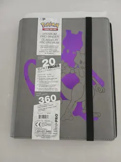 Ultra PRO Mewtwo Premium 9-Pocket PRO-Binder for Pokemon cards - Image 1