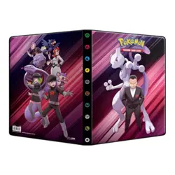 Ultra Pro Pokemon Destined Rivals Mewtwo 9 Pocket Binder TCG Portfolio Album - Image 1