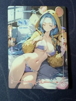 Goddess Story Premium Thick Card Waifu Doujin One Piece Character Vivi Pajamas - Image 1
