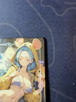 Goddess Story Premium Thick Card Waifu Doujin One Piece Character Vivi Pajamas - Image 3