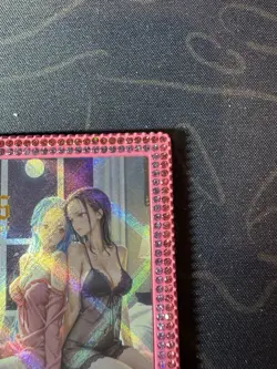 Goddess Vivi Robin Preimium Thick Metal Card Waifu Doujin One Piece Full Art - Image 3
