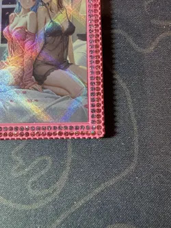 Goddess Vivi Robin Preimium Thick Metal Card Waifu Doujin One Piece Full Art - Image 4
