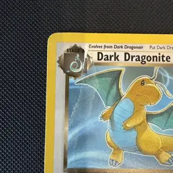 Dark Dragonite 22/82 Team Rocket Non-Holo Pokemon Card TCG - HP - Image 2