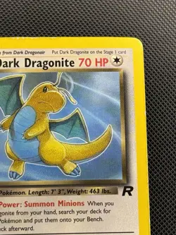 Pokemon Dark Dragonite TCG Card 22/82 Team Rocket, Non-Holo Rare - Image 3