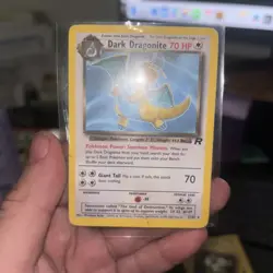 Pokemon TCG Dark Dragonite 1st Edition Non-Holo Card 22/82 - Image 1