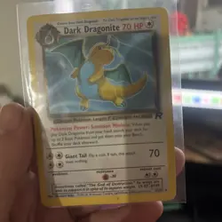 Pokemon TCG Dark Dragonite 1st Edition Non-Holo Card 22/82 - Image 2