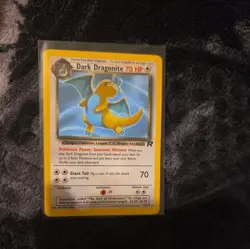 NM Dark Dragonite Team Rocket 2000 Pokemon Card TCG WOTC UK NON HOLO Rare 22/82 - Image 1