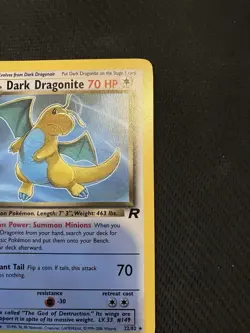Dark Dragonite 22/82 Team Rocket Non-Holo Pokemon Card TCG - Image 5