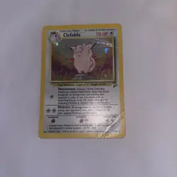 Pokemon TCG Clefable Holo Rare Card Base Set 2, 5/130 - Image 1