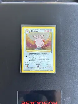Pokemon TCG Clefable Base Set 2 Holo Unlimited Rare Card 5/130 - Image 2