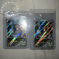 Pokemon TCG Sealed (x2) Charmander 044 Holo Black Star Promo 2023 SVP Obsidian - Image 1