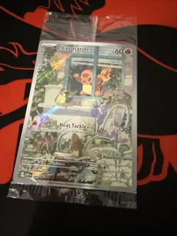 Pokemon TCG Obsidian Flames Charmander #044 SVP Black Star Promo Card, Sealed NM - Image 1