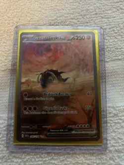 Pokemon TCG Great Tusk ex 246/198 Sv01: Scarlet & Violet Base Set Holo Near Mint - Image 1
