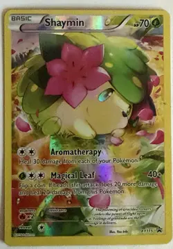 Pokemon Shaman XY115 Holo Promo Card - Image 1