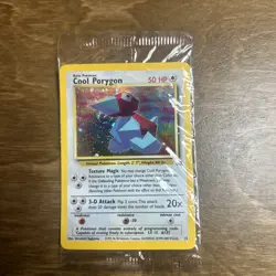 Pokemon TCG Cool Porygon - WoTC #15 Black Star Promo Card Holo Sealed* - Image 1