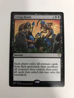 Living Death MTG Magic the Gathering Card NM Near Mint CM2 - Image 1