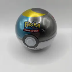 Pokemon Card Game Poke Ball Tin - Booster Packs & Collectible Tin Inside - Image 1