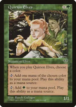 Quirion Elves [Mirage] Magic MTG - Image 1