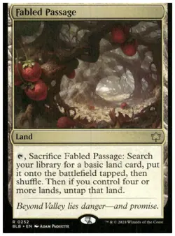 MTG BLOOMBURROW Fabled Passage Regular Near Mint - Image 1