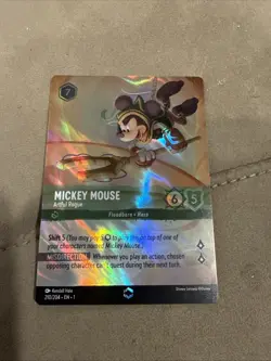 Mickey Mouse - Artful Rogue (Enchanted) 210/204 Lorcana The First Chapter - Image 1