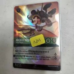 Mickey Mouse - Artful Rogue (Enchanted) 210/204 Lorcana The First Chapter - Image 1