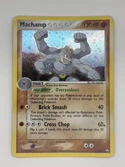 Machamp - 11/108 - EX Power Keepers - Holo - Pokemon TCG 2007 Vintage 11/108 NM - Image 1